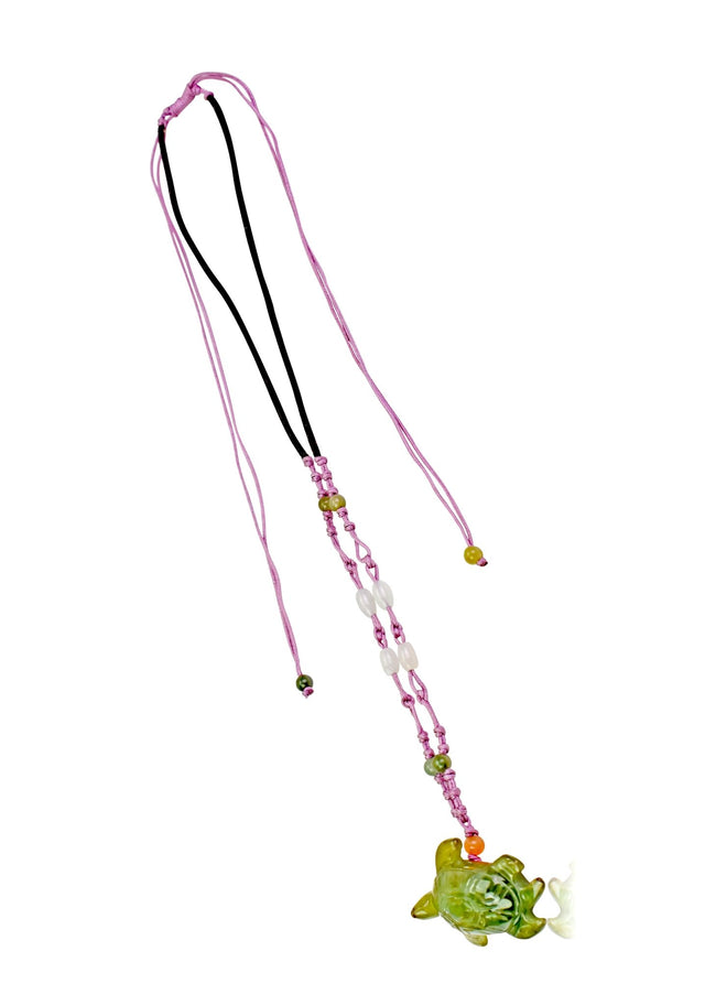Protective Jade Turtle Necklace  Meaningful Gift Women on Mother’s Day