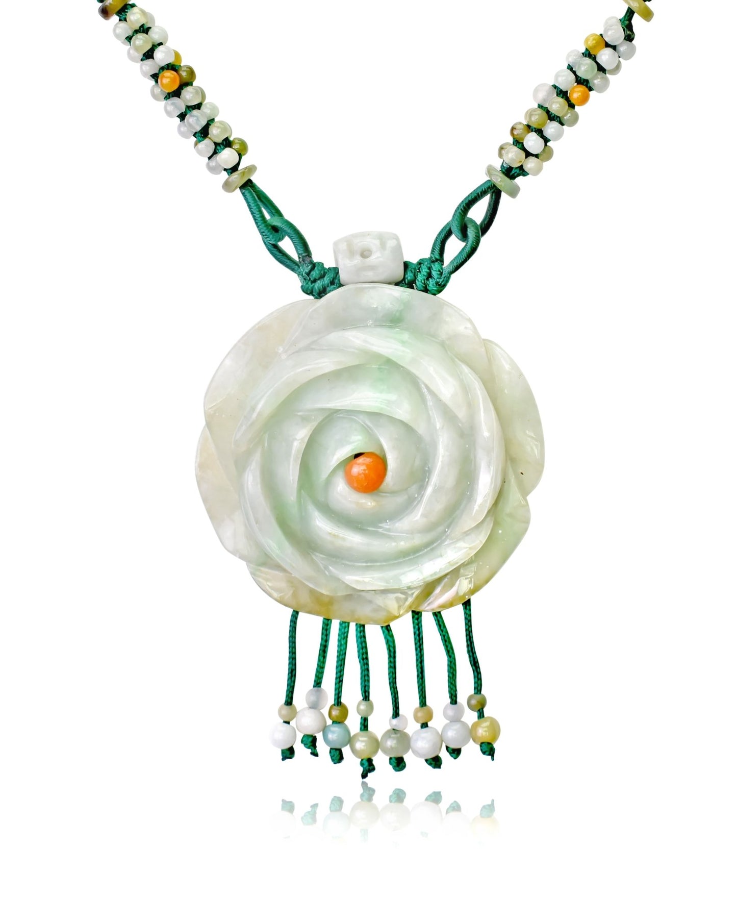Romantic Beaded Rose Necklace for Thoughtful Gift Giving