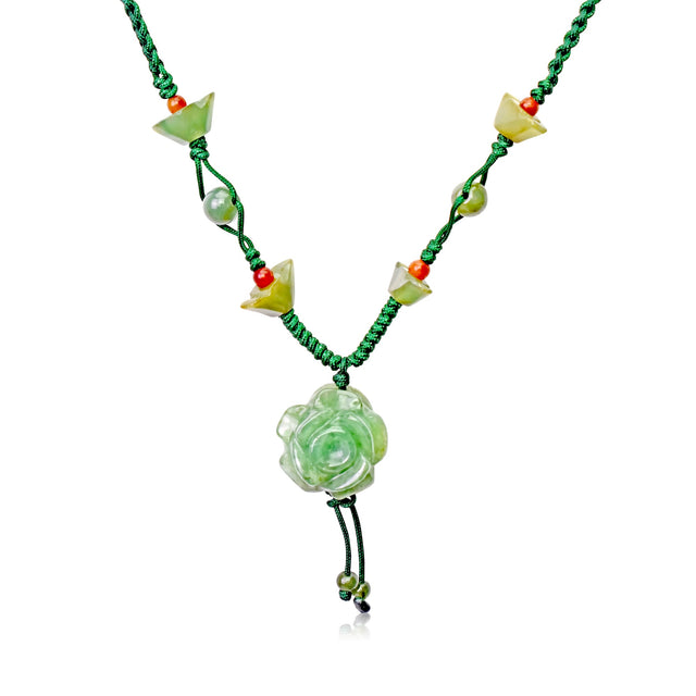 Romantic Rose Pendant that Captures Her Spirit Timeless Necklace with a Flower for Women 