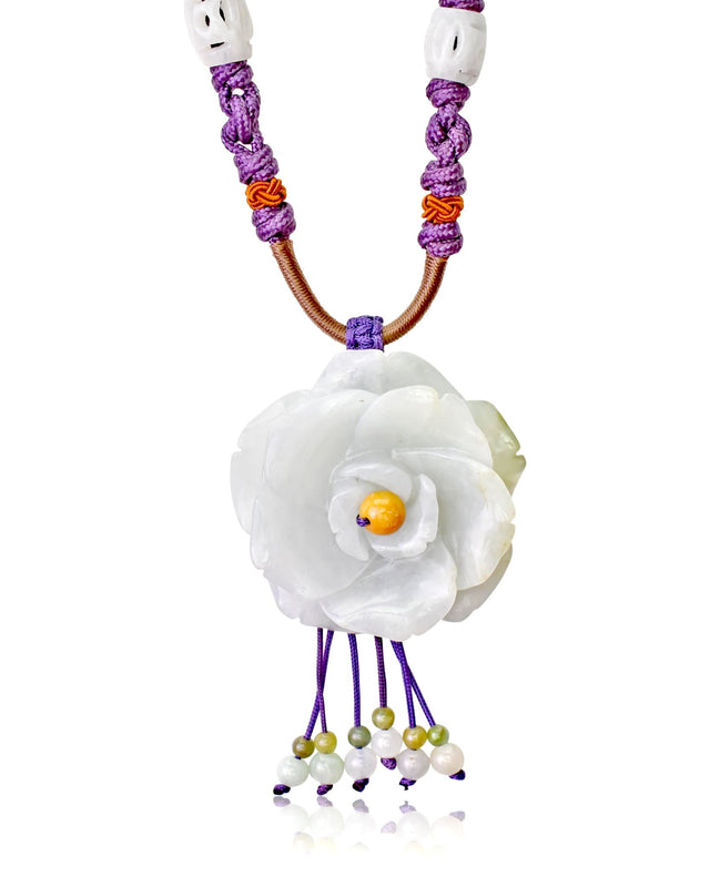 Romantic women's rose necklace for Valentine’s Day gifting