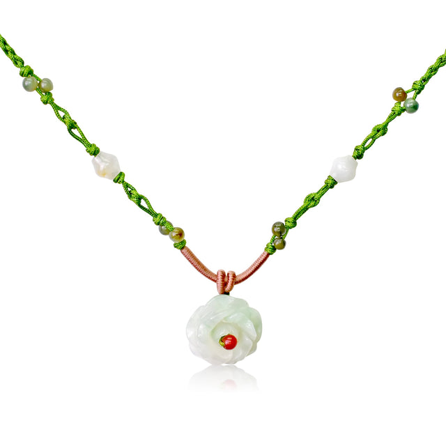 Rose charm necklace for timeless Mother’s Day elegance