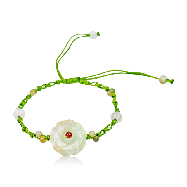 Rose jade an elegant and uplifting bracelet for anniversary celebrations