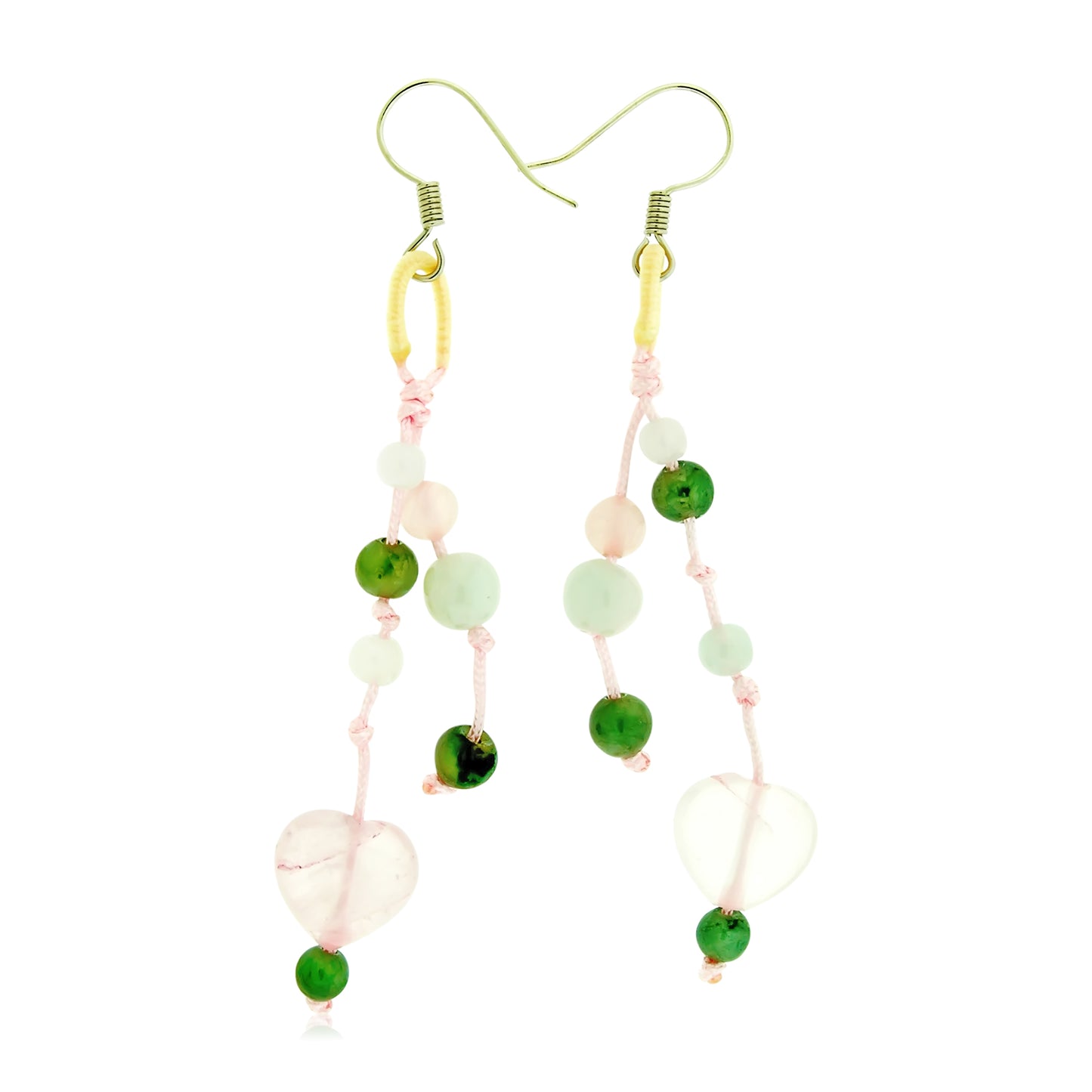 Let the Heart Shaped Gem Speak for You with this Gemstone Earrings