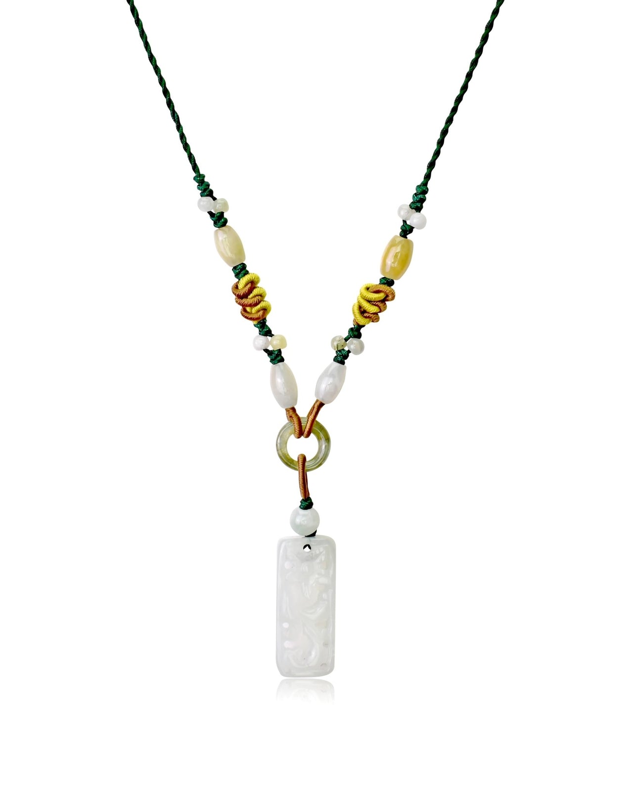 Sakura  blossom necklace a jade necklace women gift for holidays filled with love