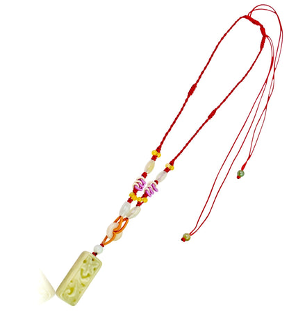 Sakura flower necklace a handmade jade necklace women for a birthday gift full of love 