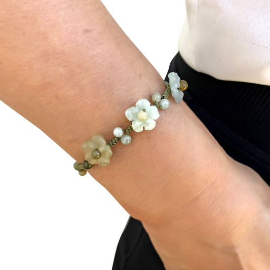 Scarlet Pimpernel Wildflower A Ladies Bracelet for Women Bracelets for Women