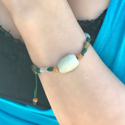 Sea Turtle Bracelet for Father’s Day Gift Bracelet Sea Turtle Let the Turtle and Jade Guide Your Journey with Grace