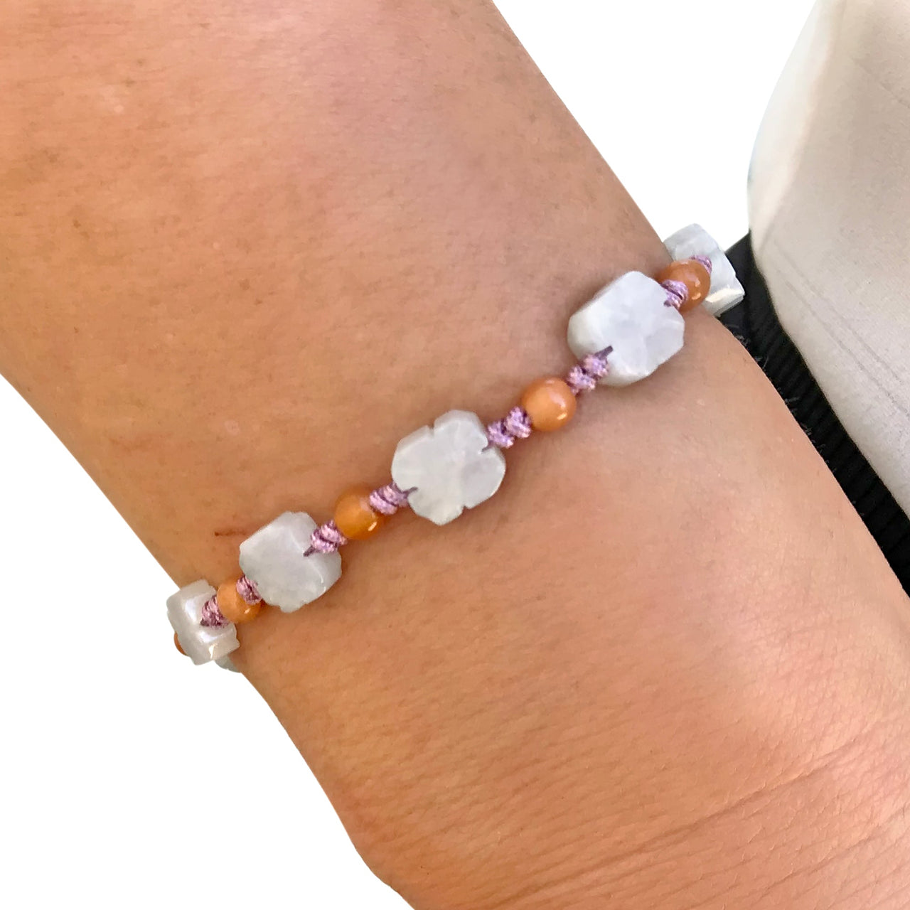 Shamrock Bracelet a four leaf clover bracelet Gift for Women for Holidays