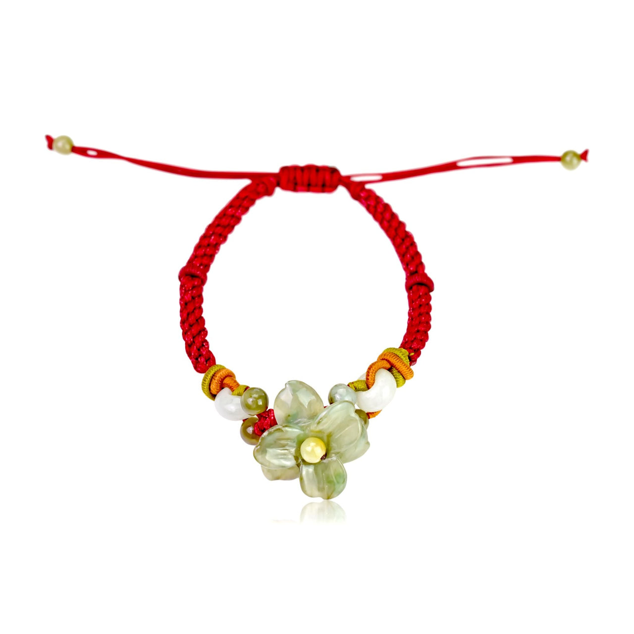 Star Gazers Flower Inspired Jade Bracelet for Women for Anniversaries 
A wearable reminder of grace, growth, and inner calm