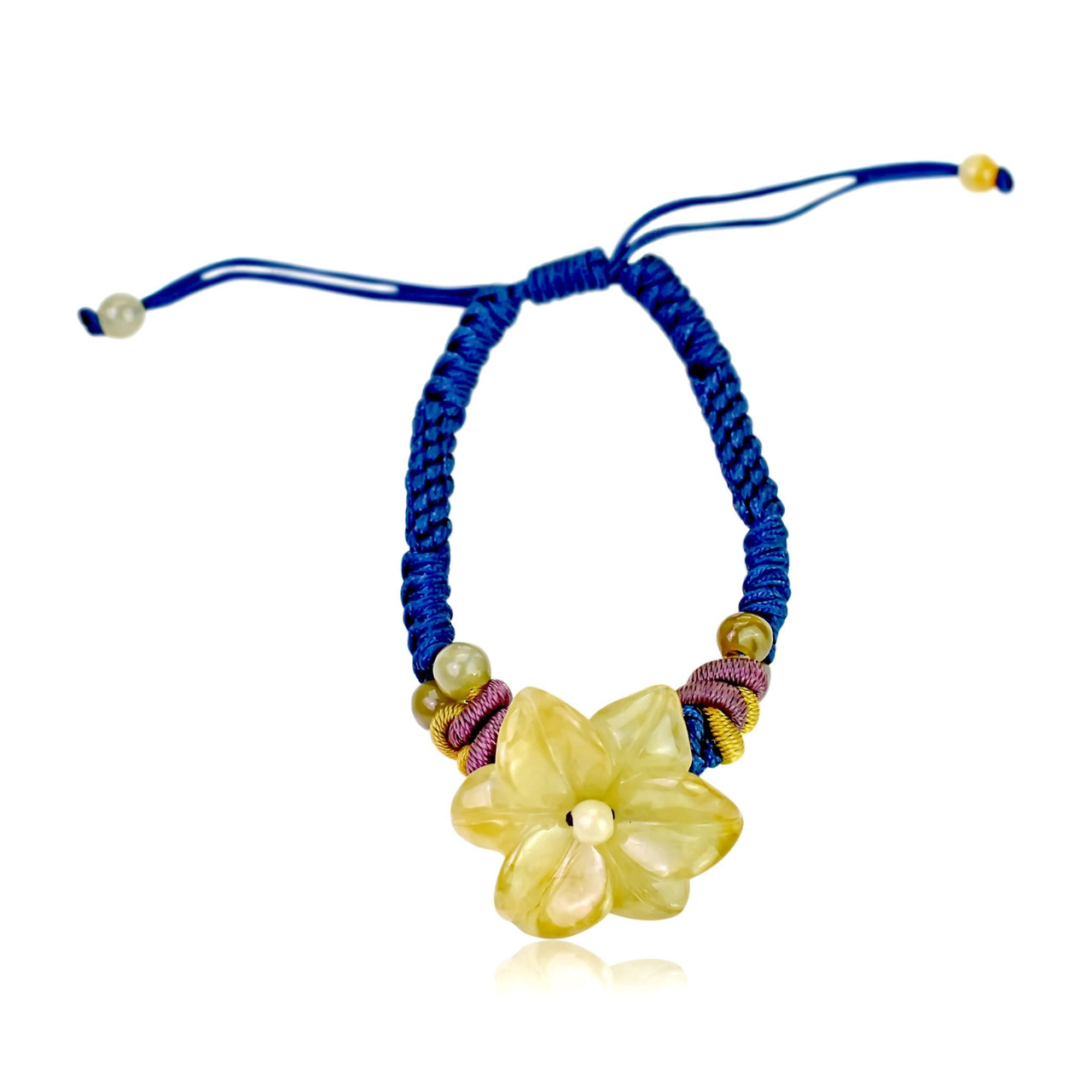 Star Lily Flower Handmade Flower Shaped Bracelet for Women for Mother’s Day Thoughtfully crafted with spiritual meaning and blooming inspiration