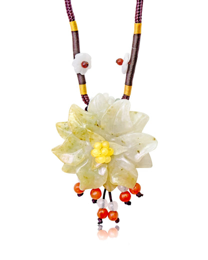 Starflower Scabiosa a Jade Jewelry for Women for Valentine’s Day a to show lasting appreciation and love