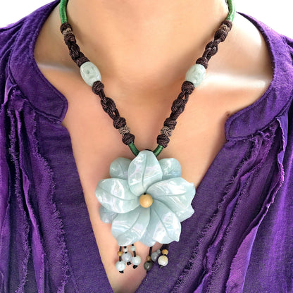 Stargazer Lily Flower a Flower Pendant Necklace for Women Star Lilies for Valentine's Day a Blooming Symbol of Serenity