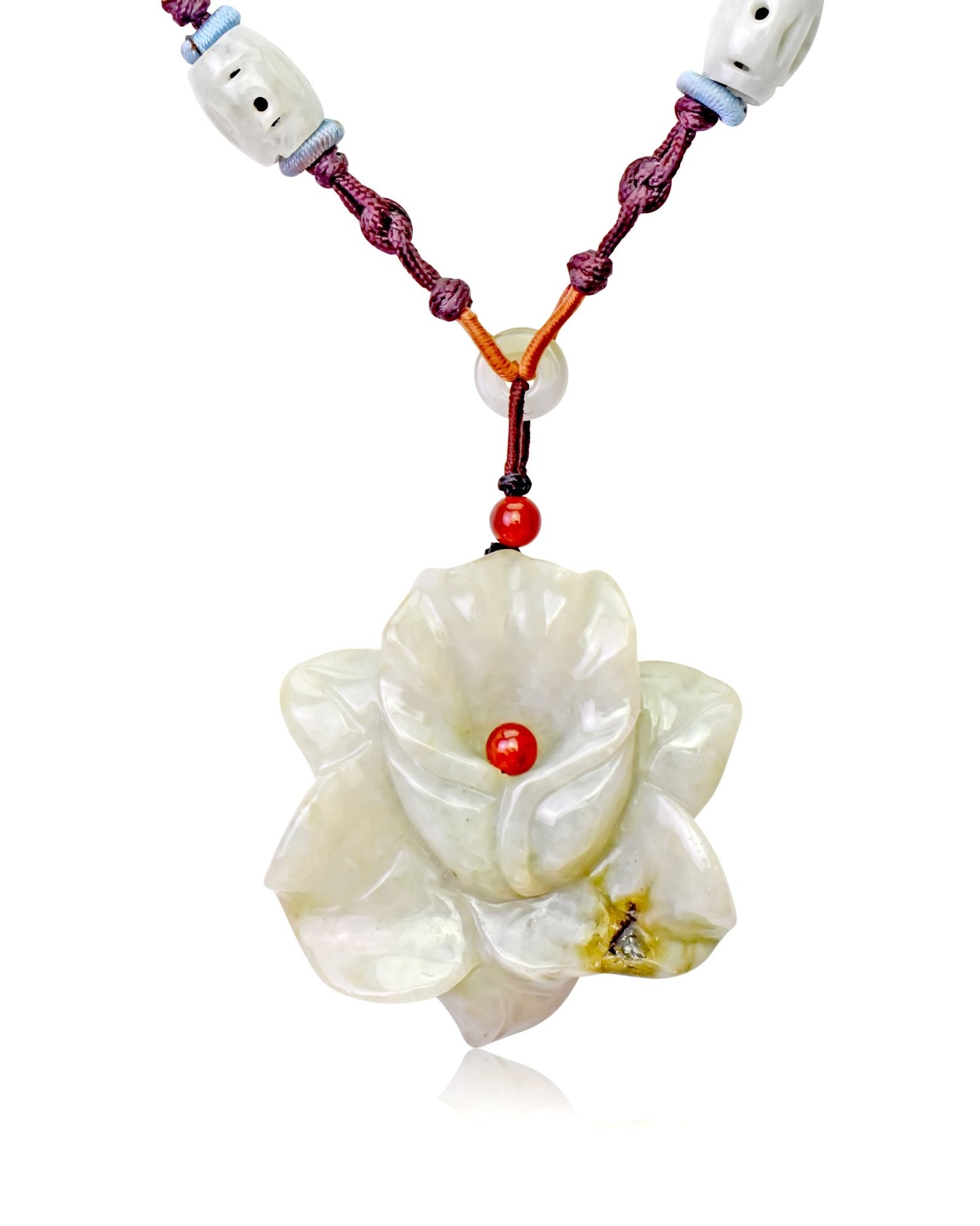 Stylish handmade jewelry featuring a stunning orchid flower design