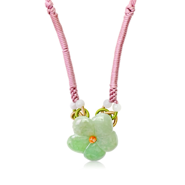 Summer flowering clematis for women meaningful flower jewelry gift for birthdays, anniversaries, holidays, or Valentine's Day