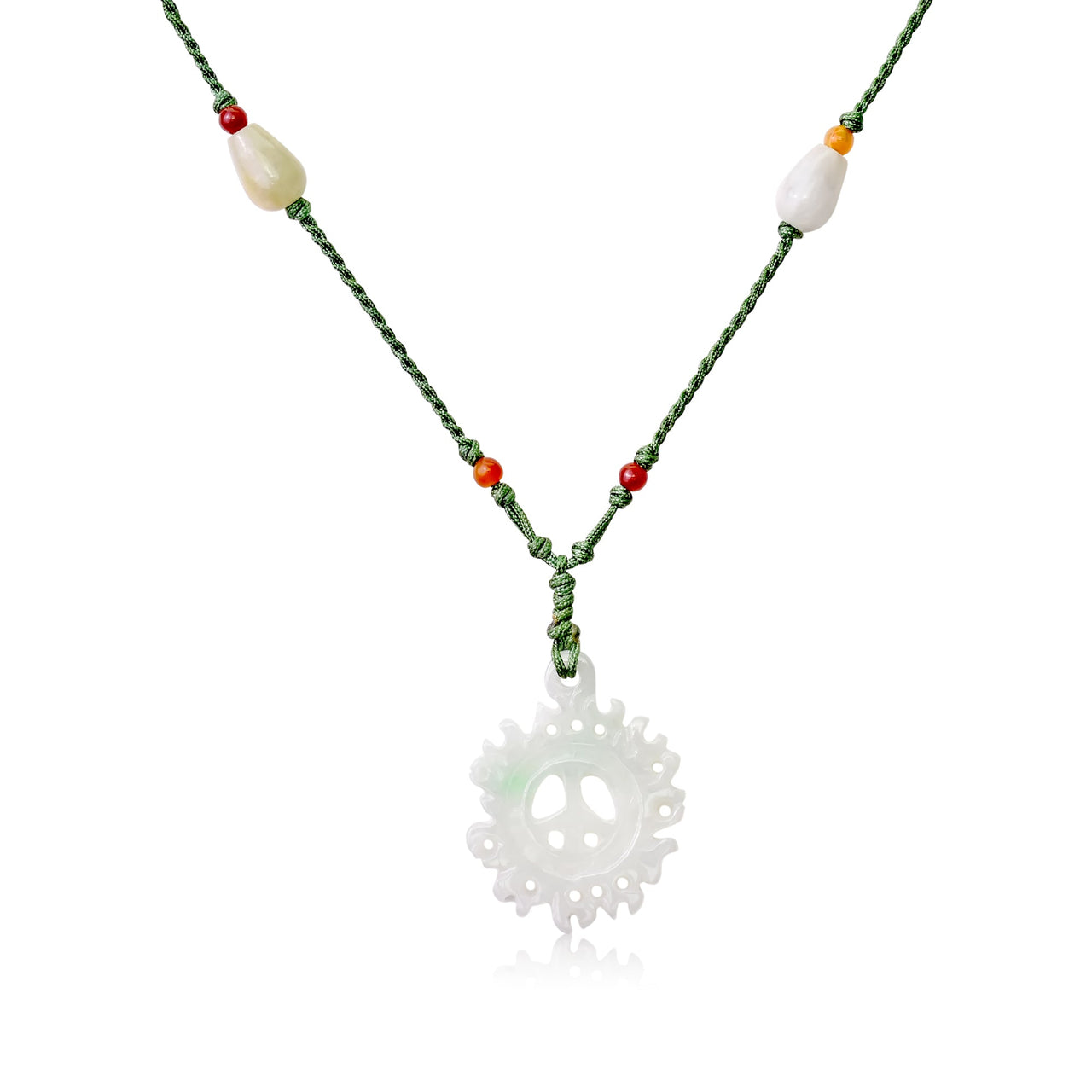 Sun Charm Necklace Handmade Sun Pendant for Women Sunshine Pendant Necklace