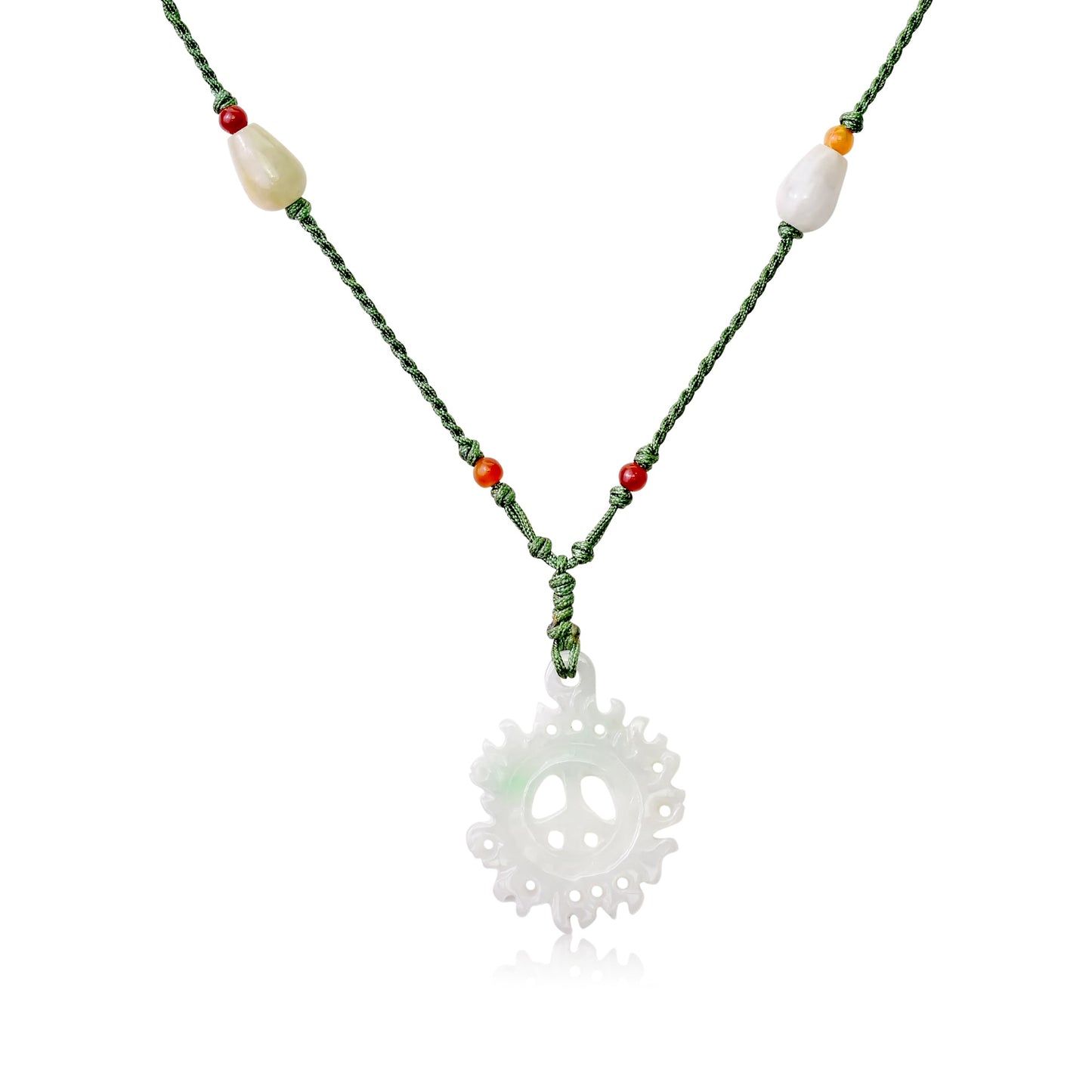 Sun Charm Necklace Handmade Sun Pendant for Women Sunshine Pendant Necklace