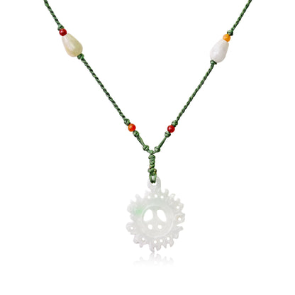 Sun Charm Necklace Handmade Sun Pendant for Women Sunshine Pendant Necklace