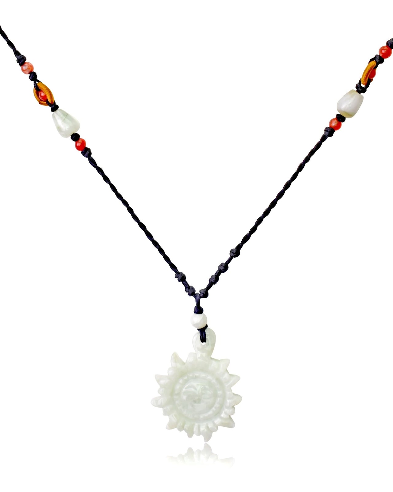 Sun Pendant Necklace for Women Handmade Sunshine pendant for Mother’s Day and Holidays