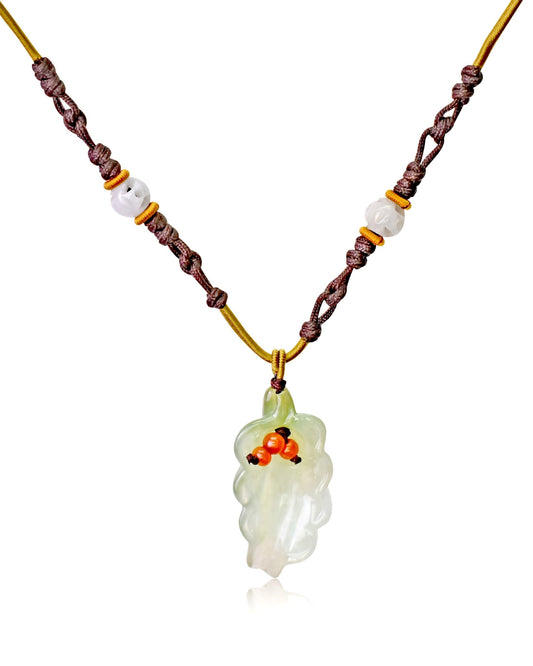 Sweet Pea Necklace an April Birth Flower Jewellery for Women Home Made Jewelry 