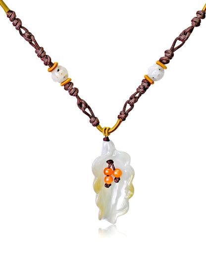 Sweet pea necklace for women  a graceful handmade piece offering good fortune and emotional grounding birthday gift