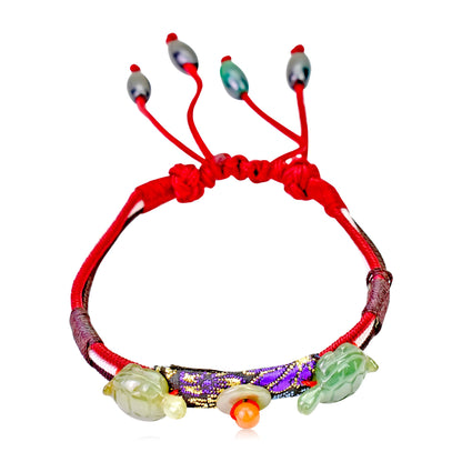 Turtle Bracelet Handmade Turtle Jewelry Bracelet for Friends, a Meaningful Gift for Birthdays, Mother’s Day or Father's Day