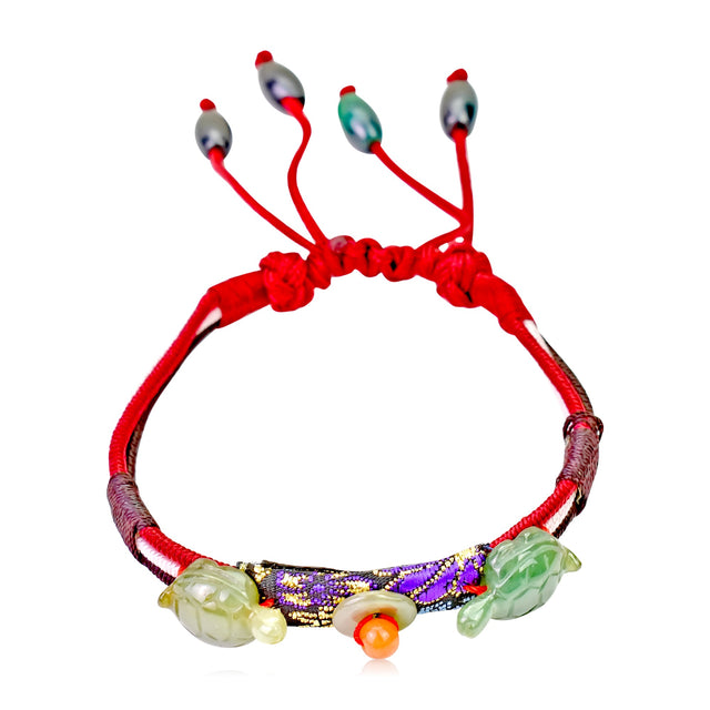 Turtle Bracelet Handmade Turtle Jewelry Bracelet for Friends, a Meaningful Gift for Birthdays, Mother’s Day or Father's Day