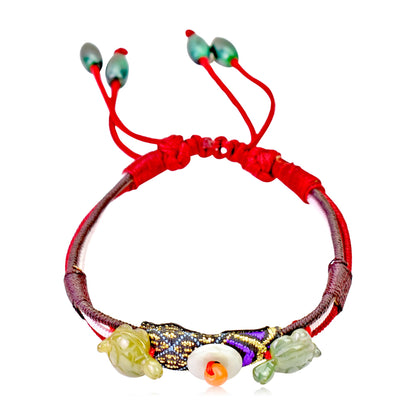 Turtle Bracelet  Spiritual Turtle Jewelry Bracelet for Women or Men, Perfect for  Mother’s Day or Father's Day Gift
