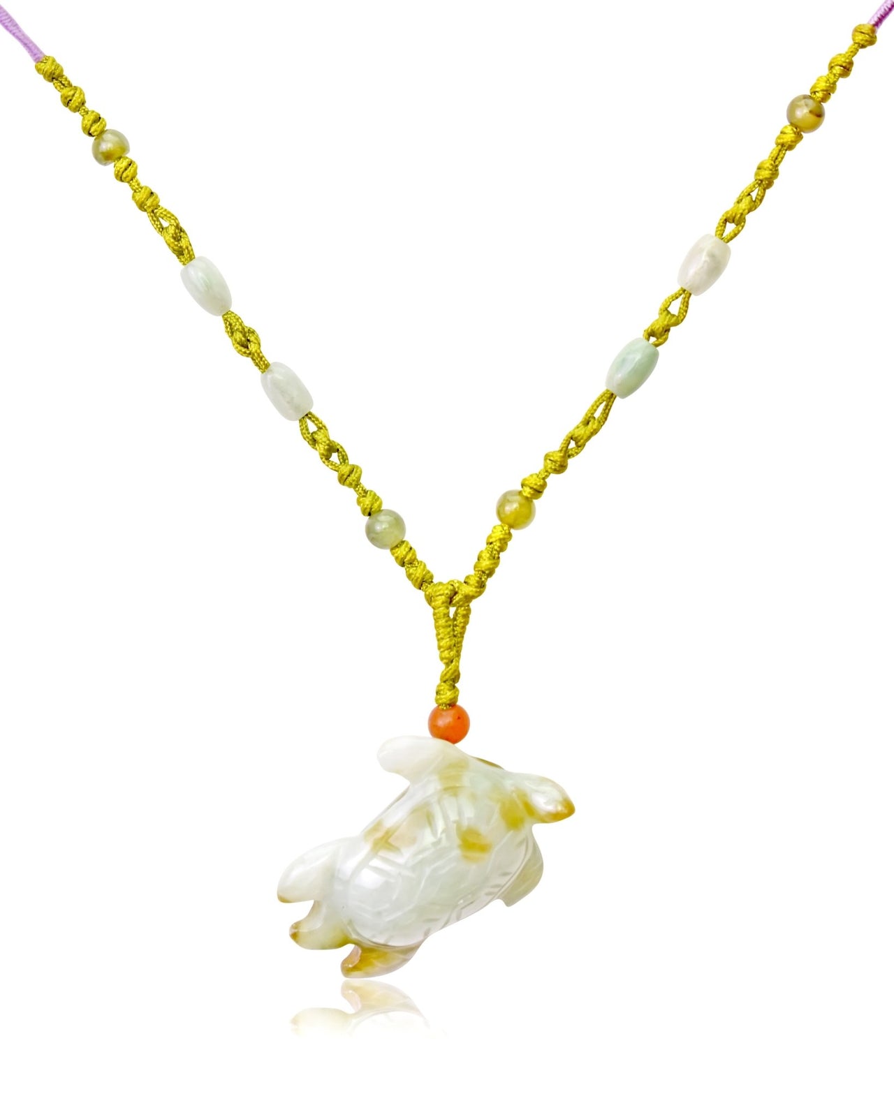Turtle Pendant Birthday Gift Empowering Energy in a Graceful Design