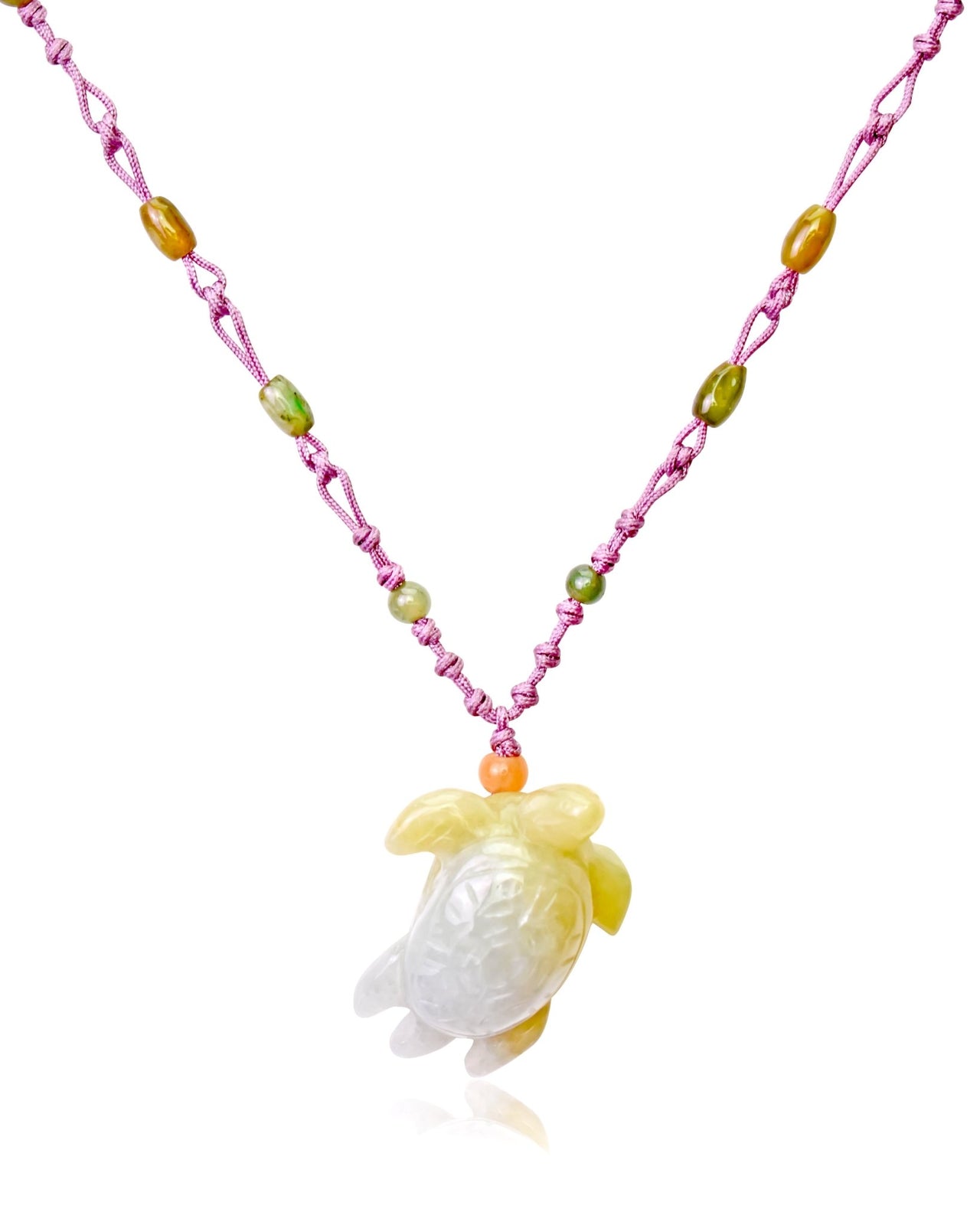 Unique Jade Turtle Necklace Necklace Turtle for Women or Men, Spiritual Jewelry Gift for Special Moments