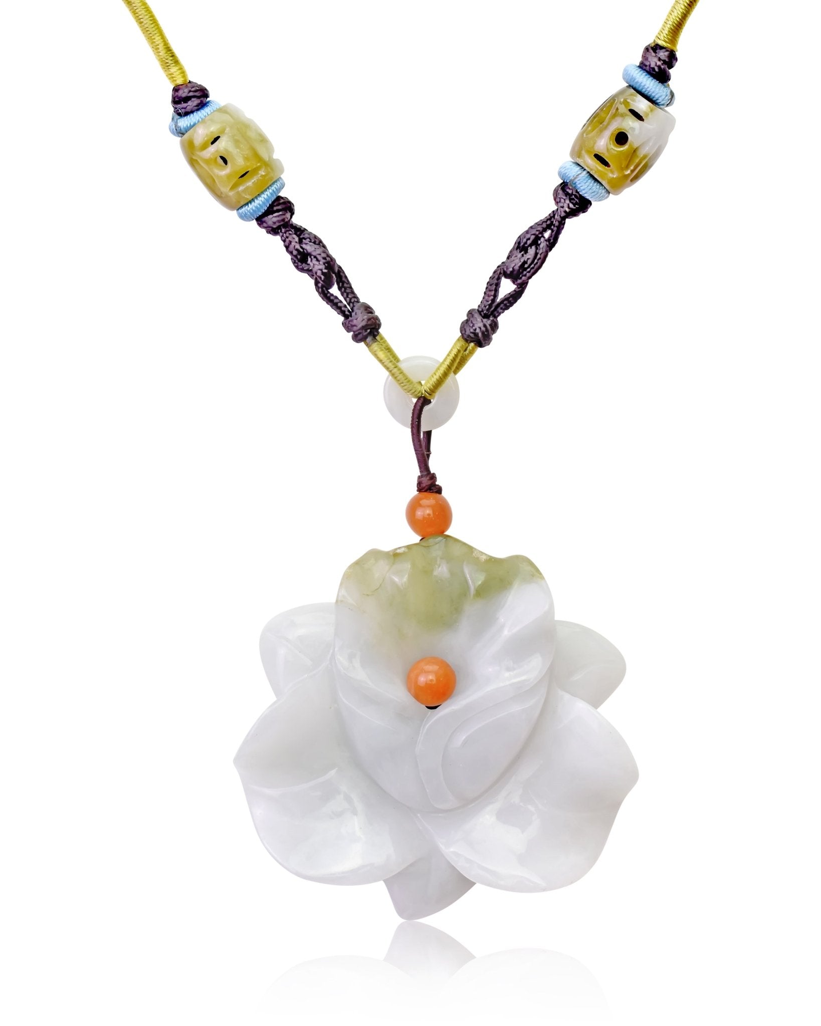 Unique orchid pendant for birthdays and special celebrations