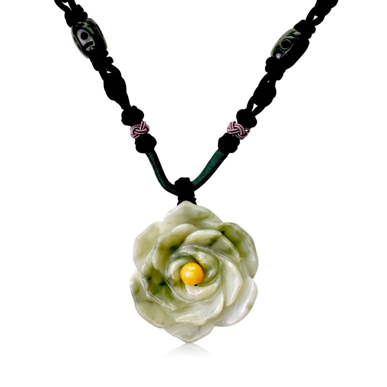 Whimsical enchanted rose necklace for romantic celebrations