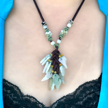 Leaf Necklace Pendant Necklace with Leaf Pendant Christmas Gift a Powerful Symbol of Inner Peace and Resilience