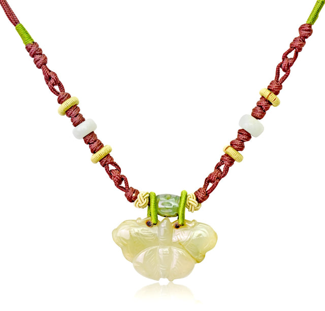Handmade Butterfly for Womens Butterfly Necklace a Butterfly Chain Necklace Self-Love Birthday Gift