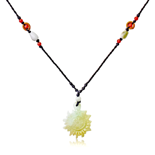 Women Sun Pendant Necklace for Birthdays
a Radiant Symbol of Joy and Light
