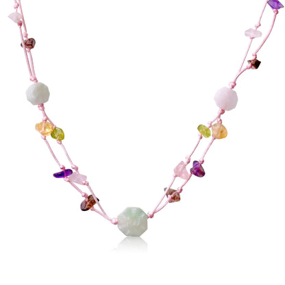 Yin Yang Necklace a Gem Necklace for Wife Yin and Yang Necklace Valentine’s Day Gift for Balance and Lasting Beauty