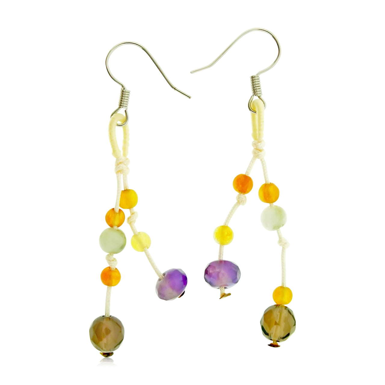 A️ Shine Bright with Our Radiant Sunshine Onyx Gemstone Earrings ️EarringsSerenity Jade