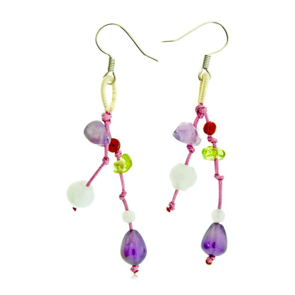 Beaded Earrings For Women Amethyst Jade a Amethyst Earrings Silver Everyone Is Falling In Love With Birthday Gift