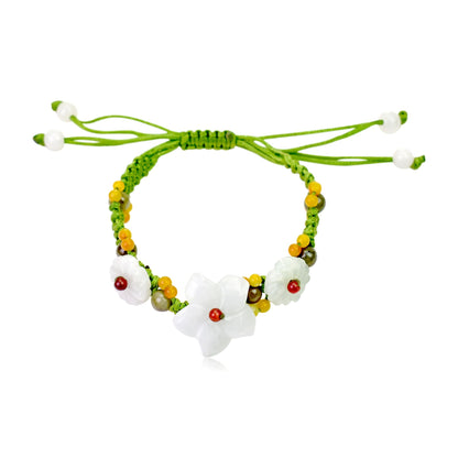 Unique Sun Star Flower Braided Bracelet the Best Bracelet for Women Jewelry Thoughtful Mother’s Day Gift