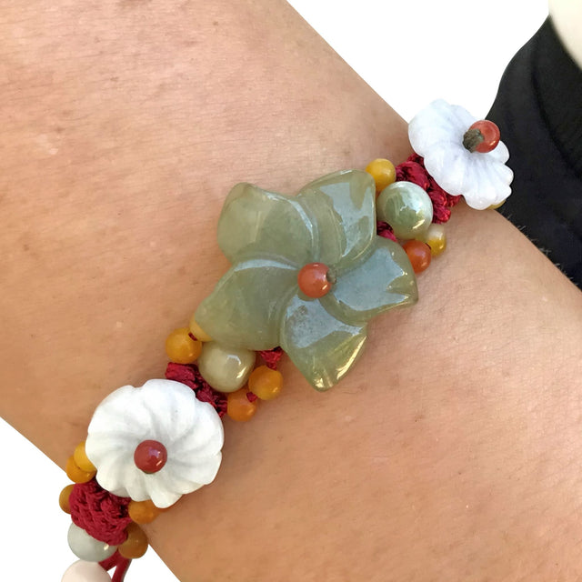 Add a Pop of Color to Your Style with this Breath of Heaven BraceletBraceletsSerenity Jade