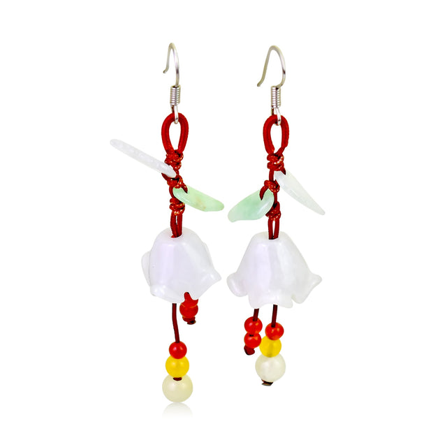 Add a Touch of Class with Bellflower Jade EarringsEarringsSerenity Jade