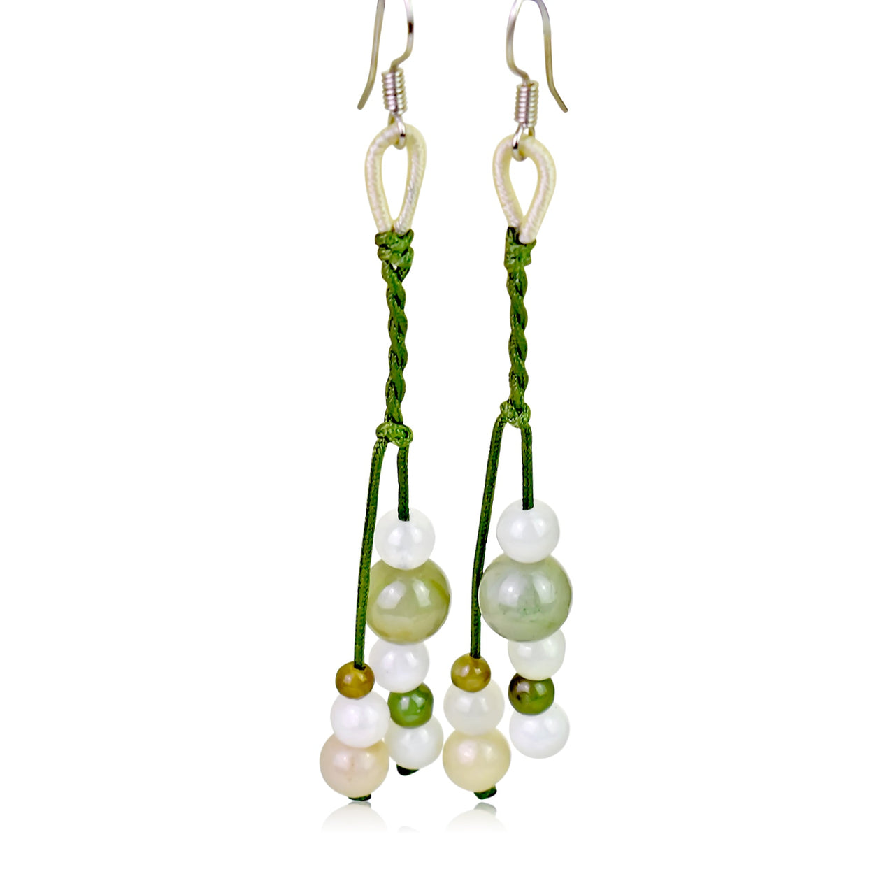 Add a Touch of Elegance to Your Look with Handmade Jade Beads Earrings jade jewelryEarringsSerenity Jade