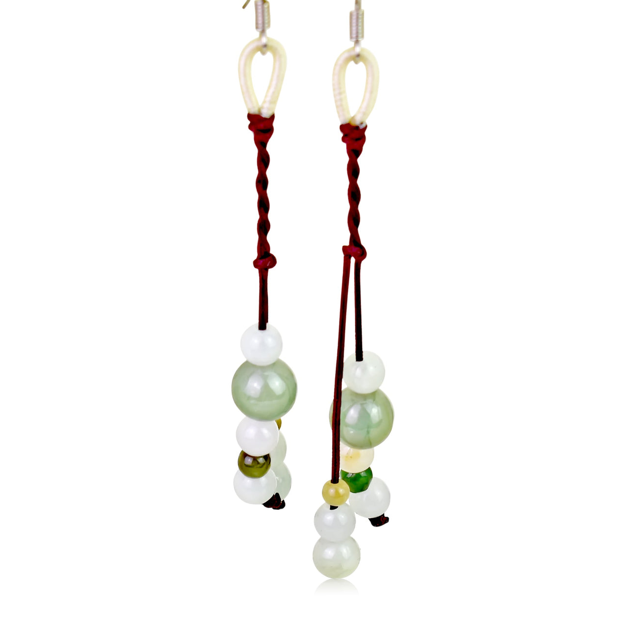 Add a Touch of Elegance to Your Look with Handmade Jade Beads Earrings jade jewelryEarringsSerenity Jade