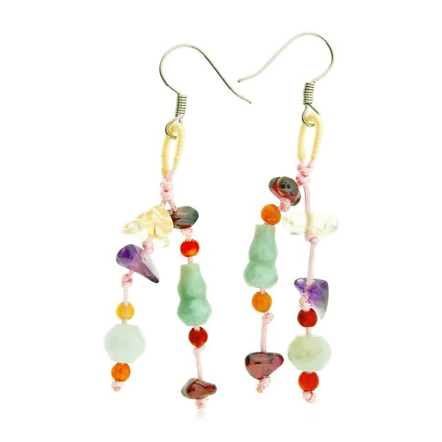 Add a Touch of Enchantment with Our Fairy Vase Gemstone EarringsEarringsSerenity Jade