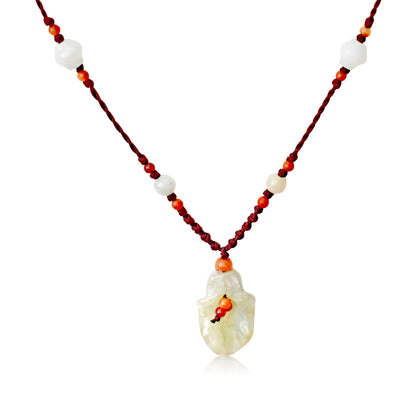 Little White Bell Flower a Dainty Flower Necklace for Her White Jade Pendant Birthday Gift