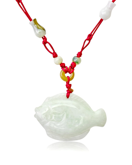 Men Royal Fish Heart of the Ocean Necklace Sea Inspired Jewellery for Grace and Peace Birthday Gift