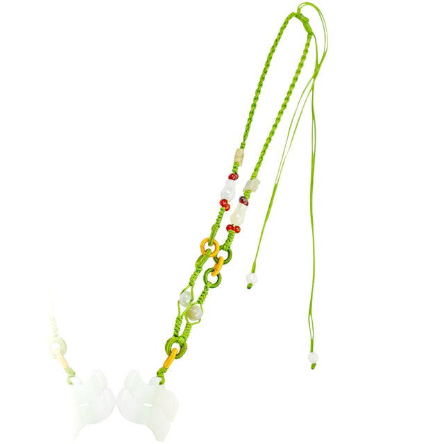 Aquarius Zodiac Jade Pendant Necklace - Creative, Independent, and ConfidentNecklacesSerenity Jade