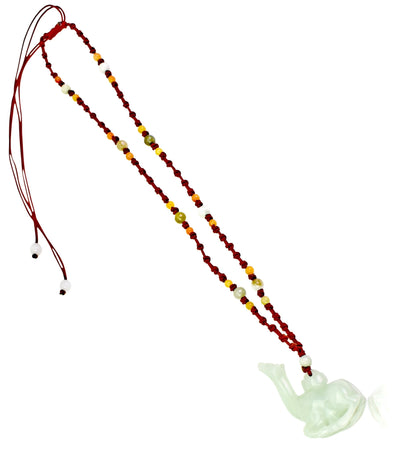 Handcrafted Giraffe Necklace with Animals a Giraffe Jewelry for Grounding and Steady Success Father’s Day Gift