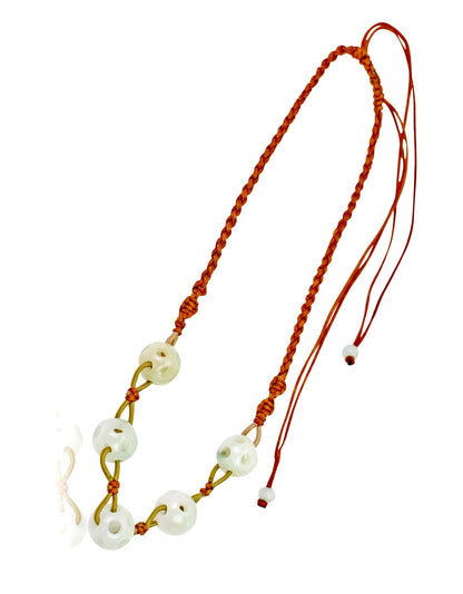 Handcrafted Real Jade Bead Necklace a Nephrite Jade Beads For Her Bead Birthday Gift with Timeless Luxury Energy