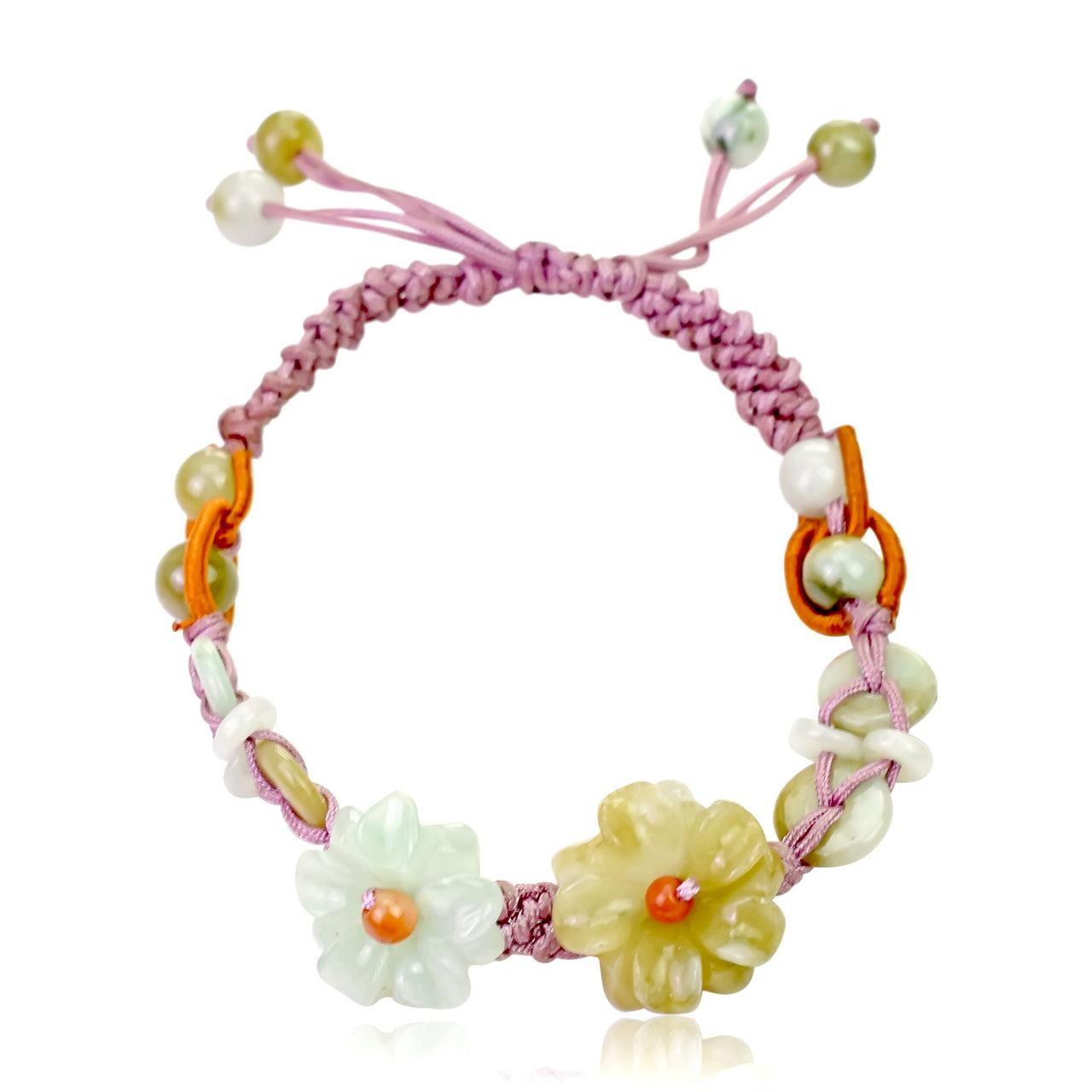 Be Uniquely Stylish with the Double Mums Adjustable Charm BraceletBraceletsSerenity Jade