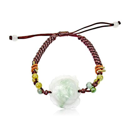 Delicate Lotus Flower Bracelet a Lotus Pendant for Women Lotus Bracelet Birthday Gift